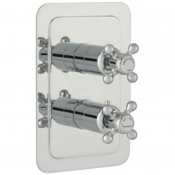 Just Taps Plus Grosvenor Shower Valve Concealed Chrome