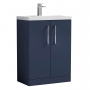 Nuie Arno Compact Vanity Unit Mm Pal Midnight Blue