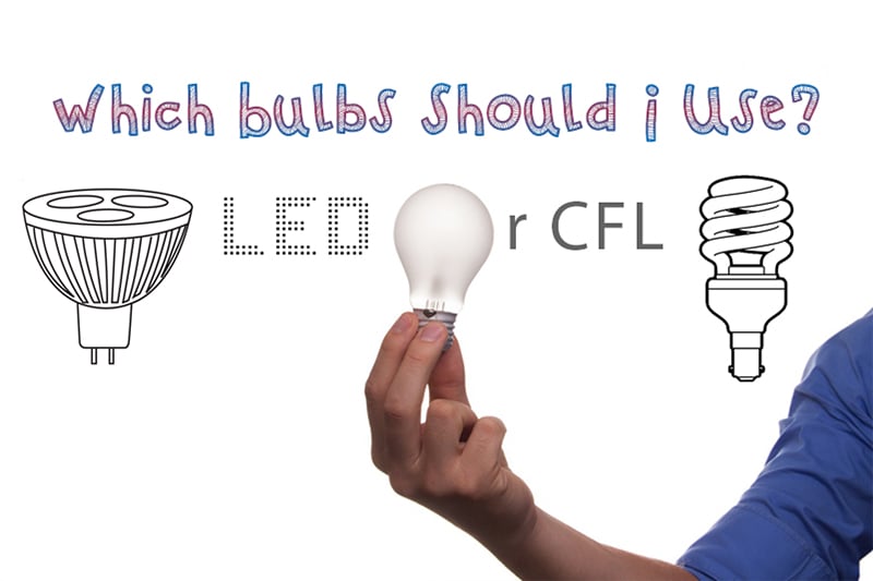 An image for the article which bulb should i use - LED or CFL from the guide on heatandplumb.com