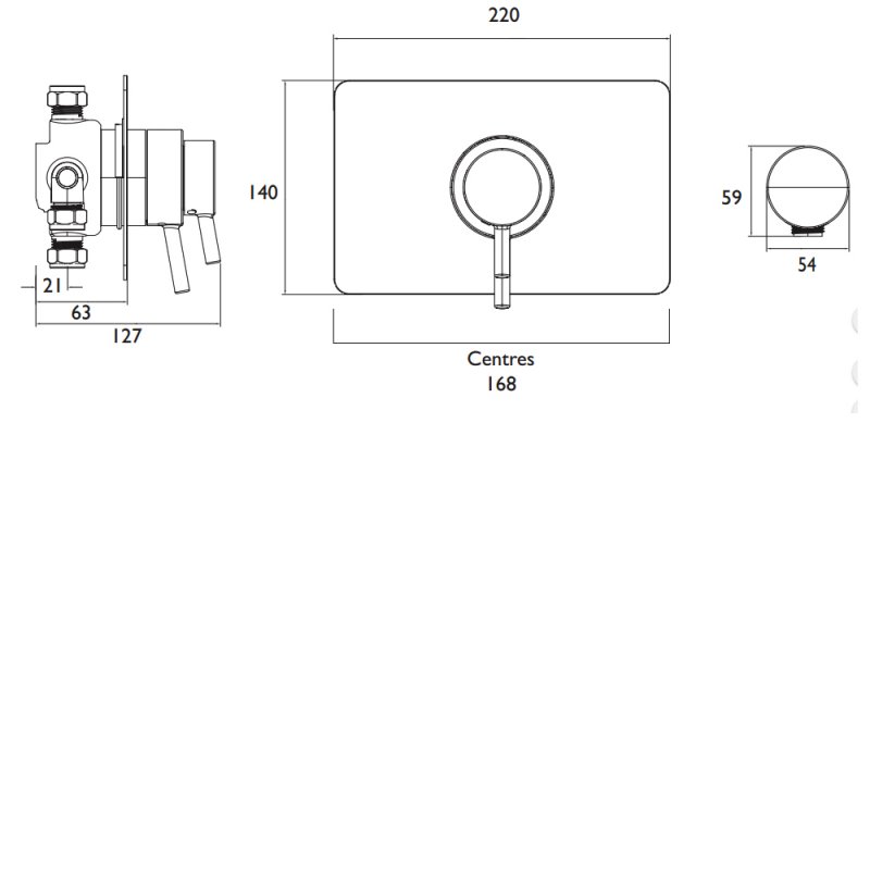 Bristan Prism Shower Valve 