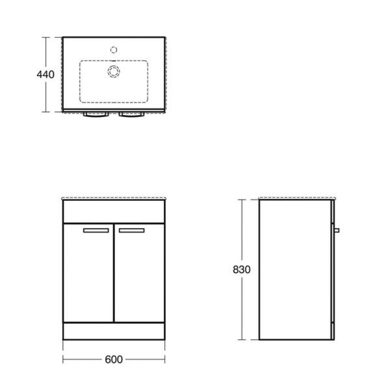 Ideal Standard Tempo Vanity Unit 