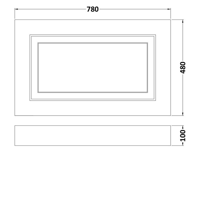 nuie-york-bath-end-panel-780mm-wide-olp113-white-ash