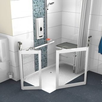 AKW Swift Level Access Shower Tray (for Vinyl Floors)