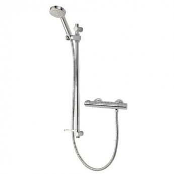 Aqualisa Midas 110 Bath Shower Mixer with Shower Kit and Adjustable Head