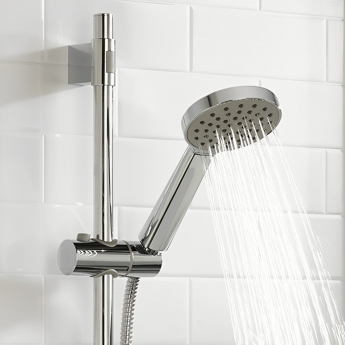 Bristan Onza Thermostatic Exposed Mixer Shower with Shower Kit - Chrome