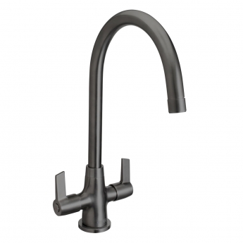 Bristan Echo EasyFit Mono Kitchen Sink Mixer Tap - Gun Metal