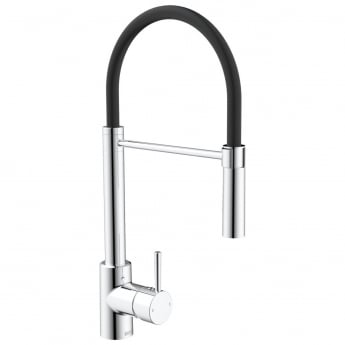 Bristan Silhouette Professional Kitchen Sink Mixer Tap with Pull-Down Hose - Chrome