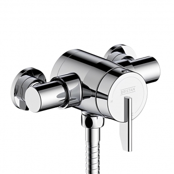 Bristan Sonique3 Thermostatic Exposed Mixer Shower with Shower Kit - Chrome