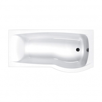 Carron Aspect P-Shaped Shower Bath 1700mm x 700/800mm Right Handed - 5mm Acrylic