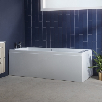 Carron Axis Single Ended Rectangular Bath 1600mm x 700mm - 5mm Acrylic