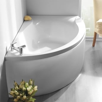 Carron Omega Acrylic Offset Corner Bath 1700mm x 1000mm