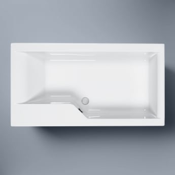 Carron Urban Swing Rectangular Shower Bath 1575mm x 850mm