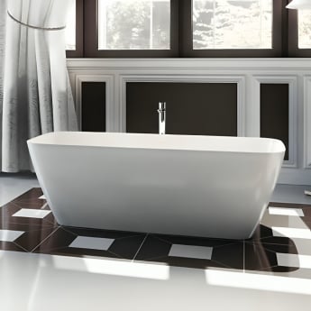 Clearwater Vicenza Piccolo Freestanding Bath 1600mm x 750mm - Natural Stone