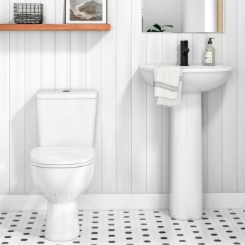 Delphi Bela Toilet | 23701T | White