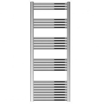 Delphi Loco Straight Ladder Towel Rail 1600mm H x 600mm W - Chrome