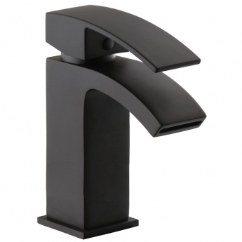 Delphi Mijas Mono Basin Mixer Tap - Black