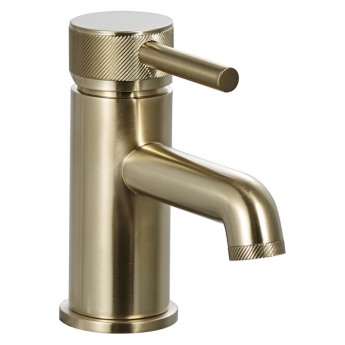 Delphi Verdura Basin Mixer Tap - Brushed Brass