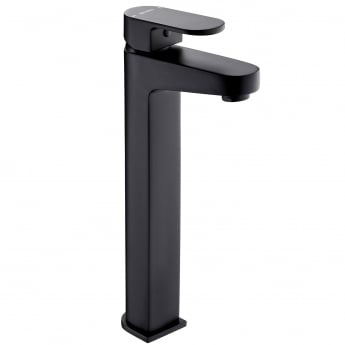 Deva Amio Tall Basin Mixer Tap Deck Mounted - Matte Black