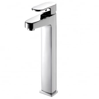 Deva Amio Tall Basin Mixer Tap Deck Mounted - Chrome