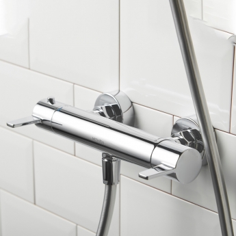 Deva Avoca Cool to Touch Bar Shower Valve - Chrome