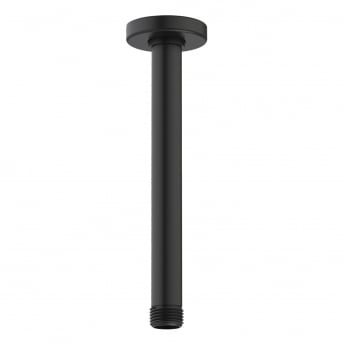 Deva Ceiling Mounted Shower Arm 200mm Length - Matte Black