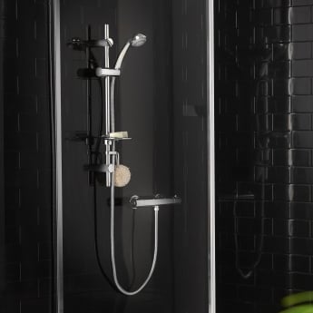 Deva Combi Bar Mixer Shower with Multi Mode Shower Kit