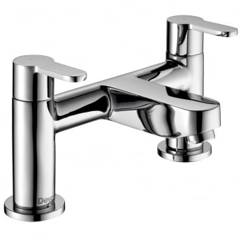 Deva Ethos Pillar Mounted Bath Filler Tap - Chrome