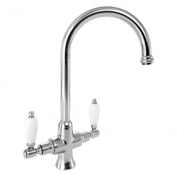 Deva Georgian Mono Kitchen Sink Mixer Tap Chrome