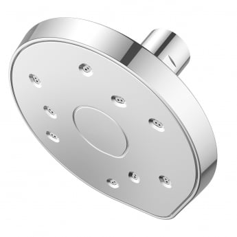 Deva Kiri MK2 Satinjet Fixed Shower Head Low Flow - Chrome