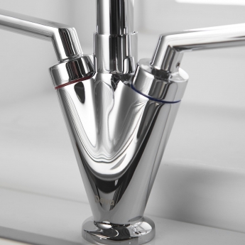 Deva Lever Mono Kitchen Sink Mixer Tap Chrome