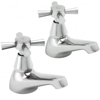 Deva Milan Basin Taps (Pair) - Chrome