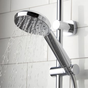 Deva Satinjet Avoca Thermostatic Bath Shower Mixer Tap - Chrome