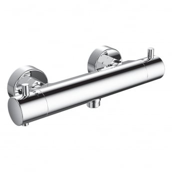 Deva Cool Touch Thermostatic Bar Shower Valve Dual Handle - Chrome