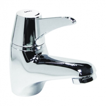 Deva TMV3 Thermostatic Sequential Lever Mono Basin Mixer Tap Chrome