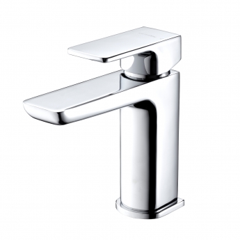 Deva Wai Basin Mixer Tap with Press Top Waste - Chrome