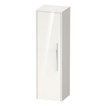 Duravit D-Code 400mm Wall Hung 1-Door Tall Storage Unit