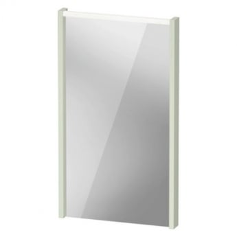 Duravit D-Code LED Bathroom Mirror 700mm H x 400mm W - Pale Green