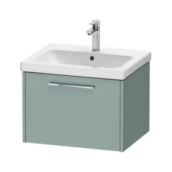 Duravit D-Code 600mm 1-Drawer Wall Hung Vanity Unit