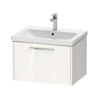 Duravit D-Code 650mm 1-Drawer Wall Hung Vanity Unit