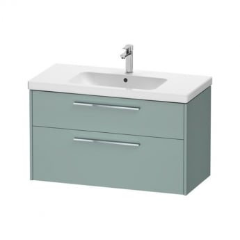 Duravit D-Code 1000mm 2-Drawer Wall Hung Vanity Unit