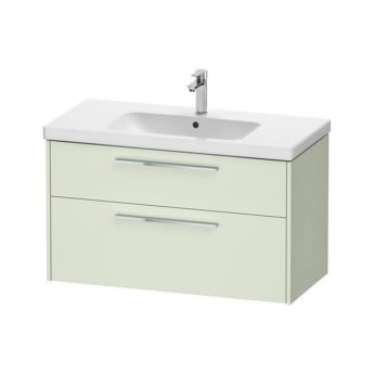 Duravit D-Code 1000mm 2-Drawer Wall Hung Vanity Unit