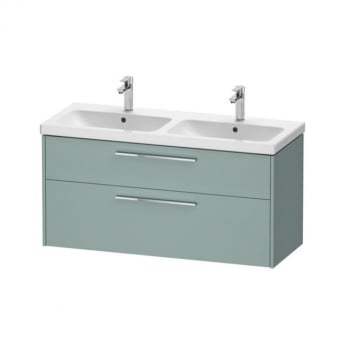 Duravit D-Code 1200mm 2-Drawer Wall Hung Vanity Unit