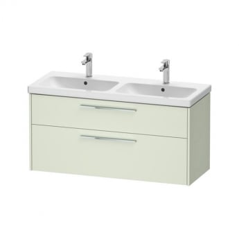 Duravit D-Code 1200mm 2-Drawer Wall Hung Vanity Unit