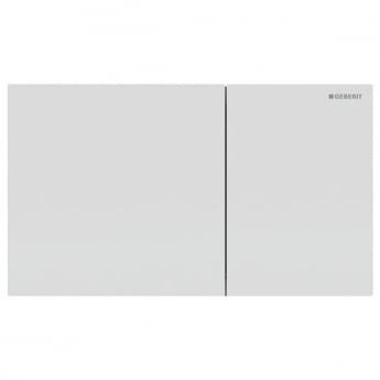 Geberit Sigma70 Dual Flush Plate - Matt White