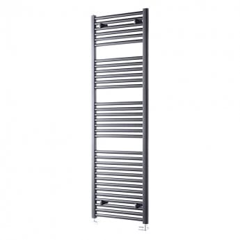 Heatwave Pisa Anthracite Straight Heated Ladder Towel Rail