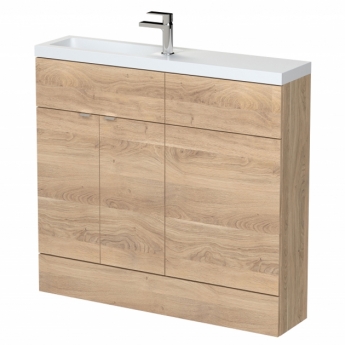 Hudson Reed Fusion Slimline 1100mm Combination Vanity and WC Unit