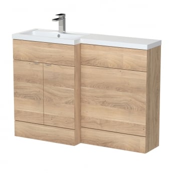 Hudson Reed Fusion 1200mm Combination Vanity and WC Unit