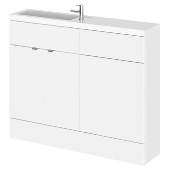 Hudson Reed Fusion Slimline 1100mm Combination Vanity and WC Unit