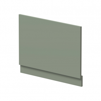 Hudson Reed MFC Straight Bath End Panel and Plinth 560mm H x 750mm W - Fern Green