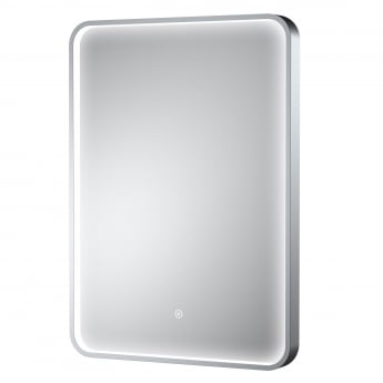 Hudson Reed Pictor Chrome Framed Bathroom Mirror with Touch Sensor 700mm H x 500mm W